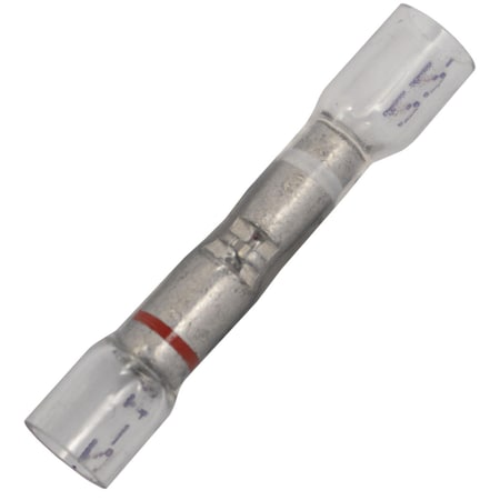 Auveco CRYSTAL CLEAR STEPDOWN BUTT CONNECTOR - 500, 24-22 AWG TO 22-18 AWG, PK/15, 15PK 22993